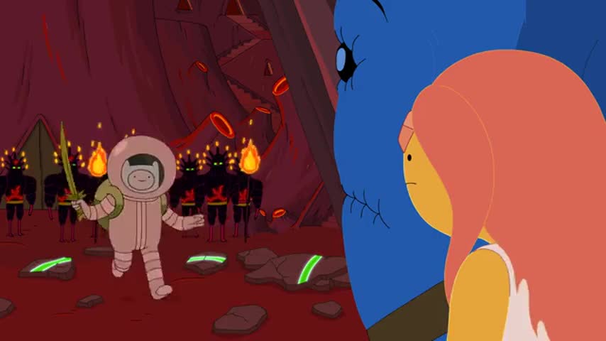 Clip of quote: Let's go, Princess!