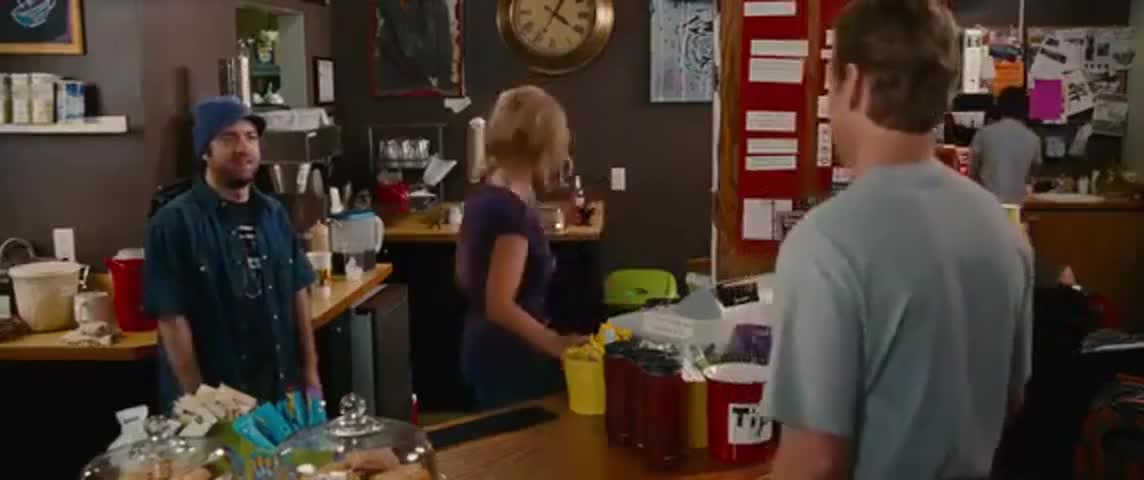 Clip of quote: Ahem. I was making a joke.