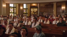 Clip of quote: - Goot Shabbos, Abraham. - Goot Shabbos, Chaim.