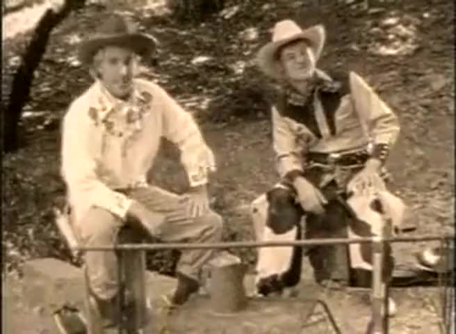 Clip of quote: So sit back, relax and have a rootin'-tootin' good time...