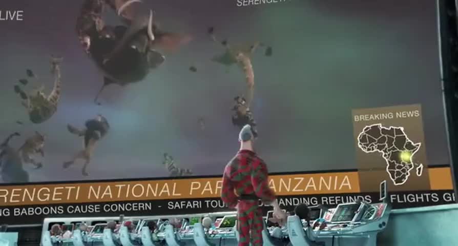 Clip of quote: ...Mozambique's airspace, threatening the fragile peace...