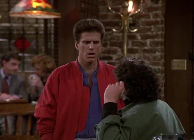 Clip of quote: Thank god he didn't Steal the waterbed.