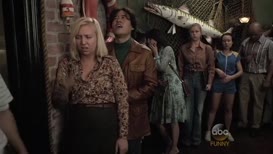 Clip of quote: and they only had one unisex bathroom.