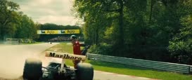 Clip of quote: And there's James Hunt's McLaren,