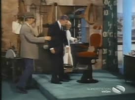 Clip of quote: A real professional dentist chair.