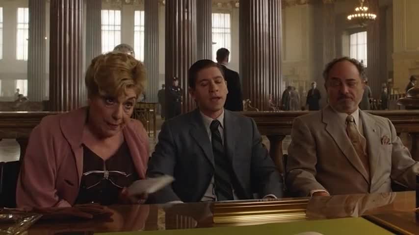 Clip of quote: A little louder, Ma.