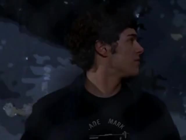 Clip of quote: Find a fire escape. Climb through a window. The usual.