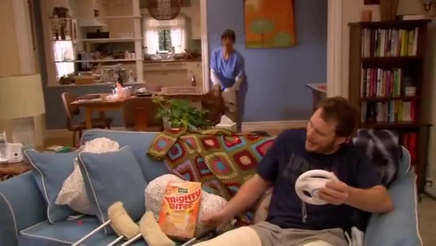 Clip of quote: I got dinner.