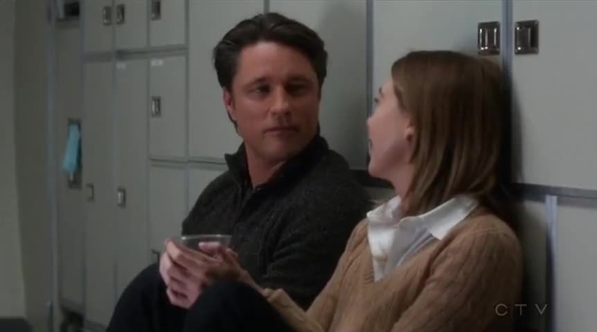 Clip of quote: - You're one to talk. - Hmm?