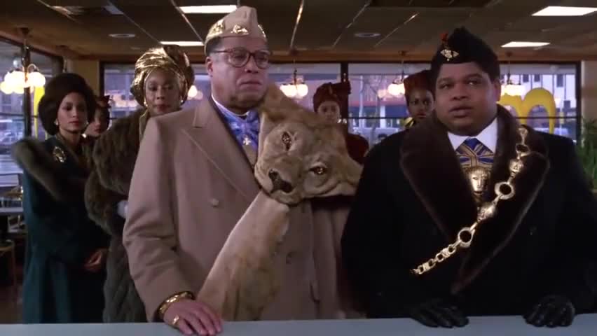 Clip of quote: This is King Jaffe Joffer, ruler of Zamunda.