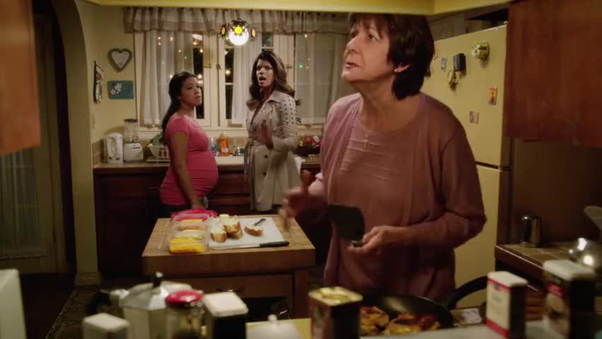 Clip of quote: Ma, don't say anything.