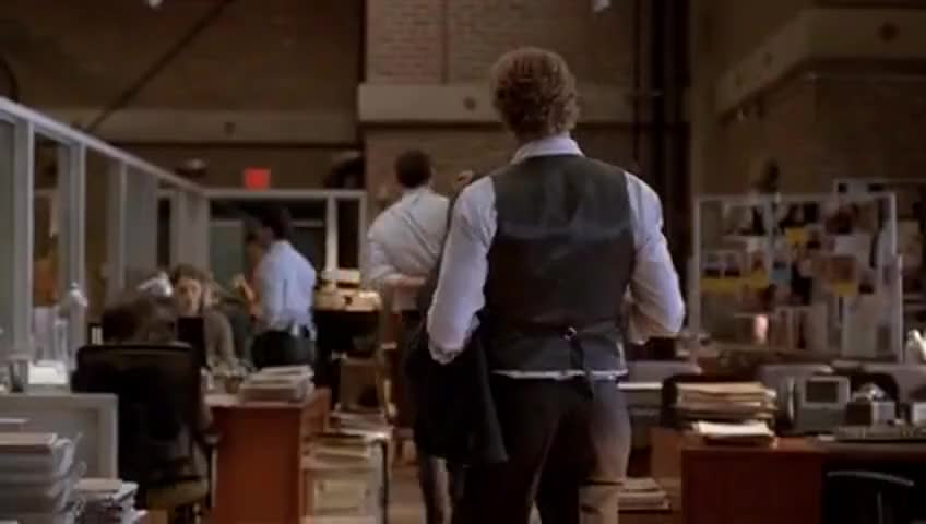 Clip of quote: - We need to look at your security tapes. - Tapes? I have no tapes.