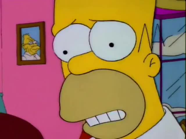 Clip of quote: The Simpsons S03E19 Dog Of Death Aired On March 14, 2010
