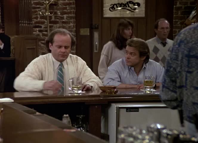 Clip of quote: "Cheers" is filmed before A live studio audience.