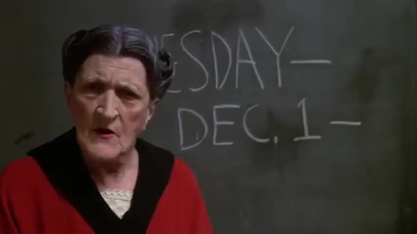 Clip of quote: We had a saying, "Those who can't do, teach...