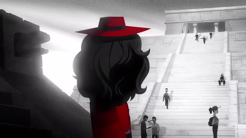 ♪ Where in the world is Carmen Sandiego? ♪
