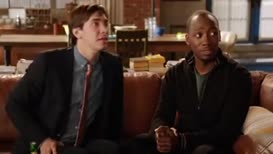 Clip of quote: - What's going on? Nicholas, wow. - Playing word-association games.