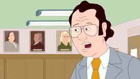 Clip of quote: And you're busting my chops about how I got my job?
