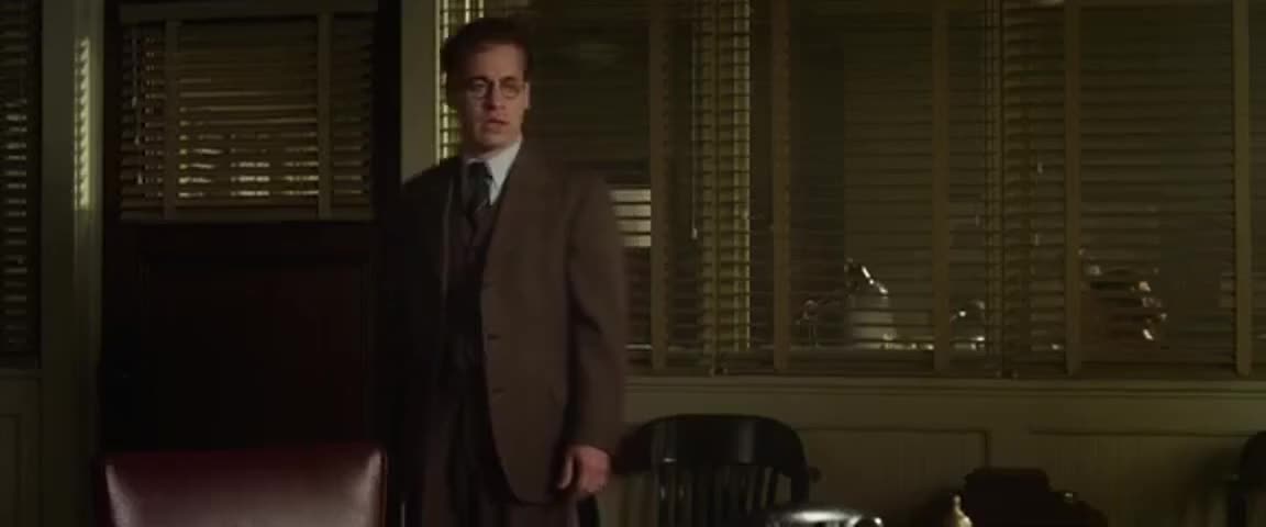 Clip of quote: - Why, any decent-minded person would... - Sympathy, Harold.
