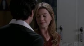 Clip of quote: - My hair? - It smells good.
