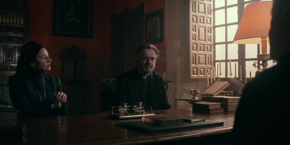 Clip of quote: Sister Shannon is dead.