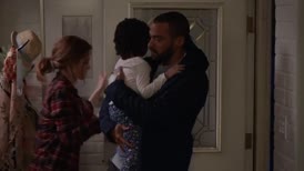 Clip of quote: Come in.Hey, sweetheart.