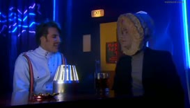 Clip of quote: Get lost, creepy crust.