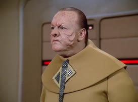 Clip of quote: Notify Starfleet, priority.