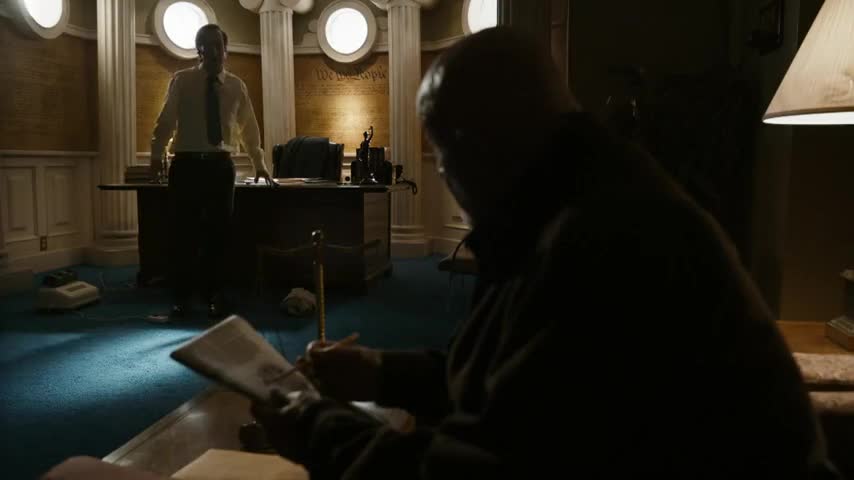 Clip of quote: after he was probed by aliens.