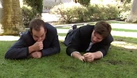Clip of quote: And what are we doing? Hey, we're brothers.