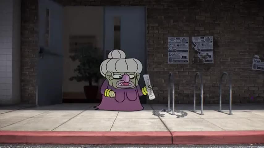 Clip of quote: Huh? Ah, cauldrons!