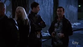 Clip of quote: Mommy's gonna talk her way in.