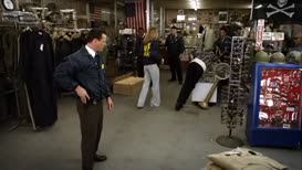 Clip of quote: - What the hell happened? - Jimmy happened!