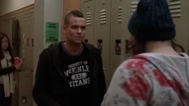 Clip of quote: Please go out with me. Just please.