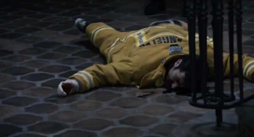 Clip of quote: Oh, Jesus, Fletch. - Oh, my God.
