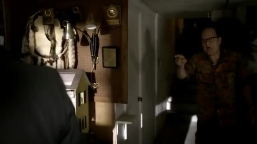 Clip of quote: THAT'S FOR MY WORK, DETECTIVE.