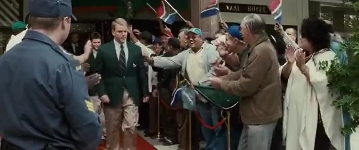 Clip of quote: ...because their beloved green and gold...