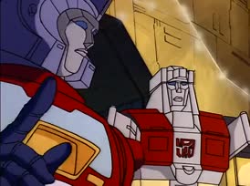 Clip of quote: They're some new kind of robot that can fly.
