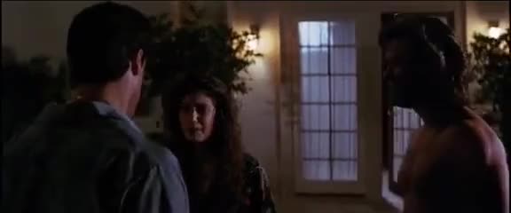 Clip of quote: I pay you rent!