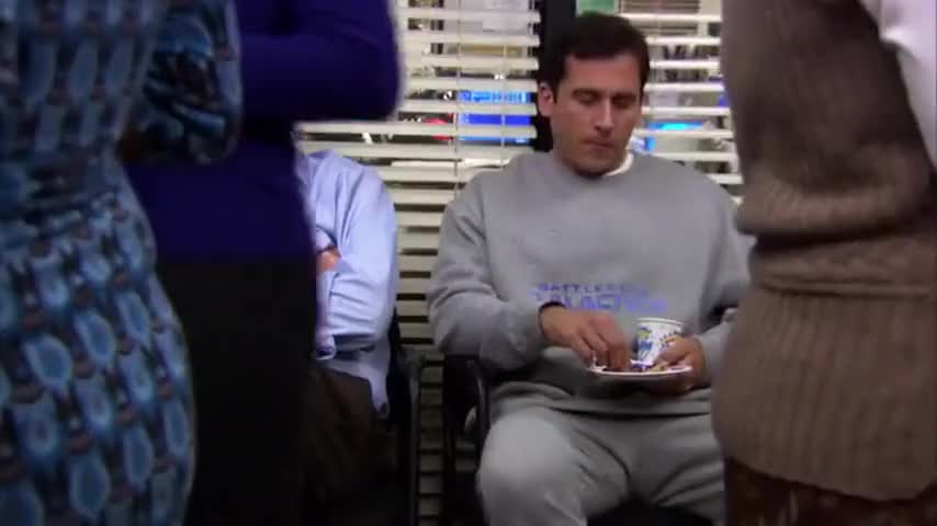 Clip of quote: I'm sure glad you're back.