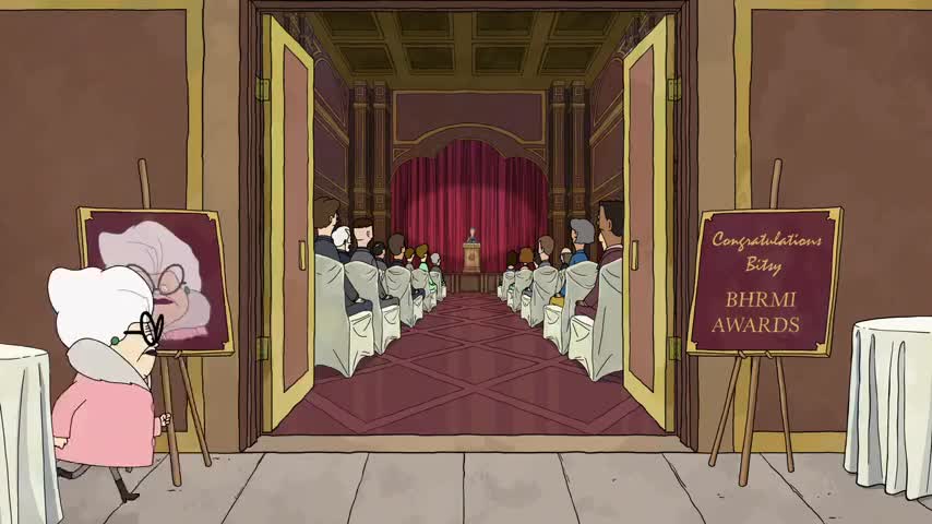 Clip of quote: What a night. Look at you. You dressed up.