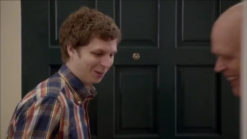 Clip of quote: Thank you. Uh... Hi. Hello again. Welcome back.