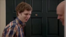Clip of quote: Thank you. Uh... Hi. Hello again. Welcome back.