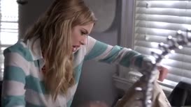Clip of quote: My... My mom tried cleaning her manolos with a toothbrush.