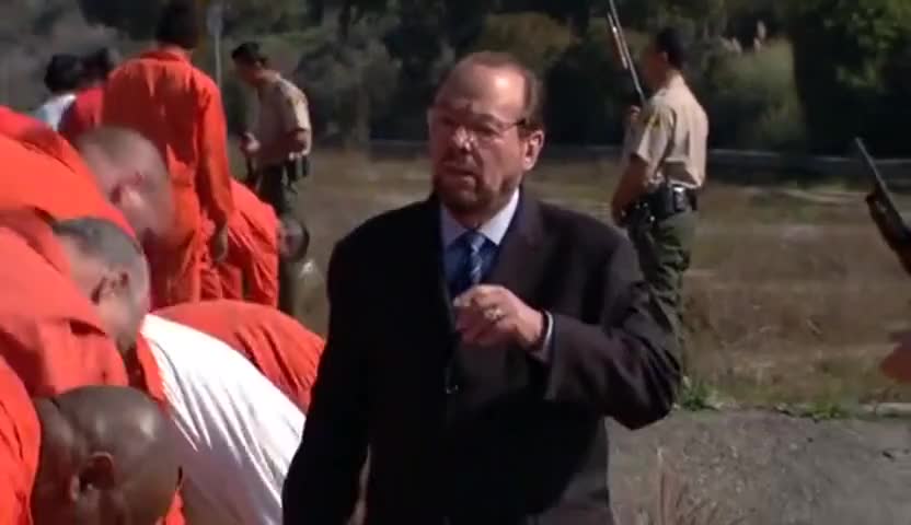 Clip of quote: - Inmate Bluth. - Yes, sir?