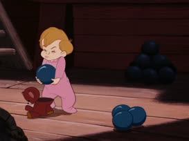 Clip of quote: HOOK: Don't stand there, you bilge rats!