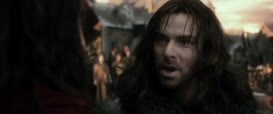 Clip of quote: When we first look upon the Halls of our Fathers, Thorin.