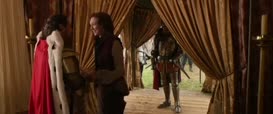 Clip of quote: It's a long ride back to the castle. Come, let us get you in your armor.
