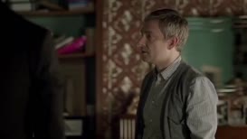 Clip of quote: - Tie. - ...socks.
