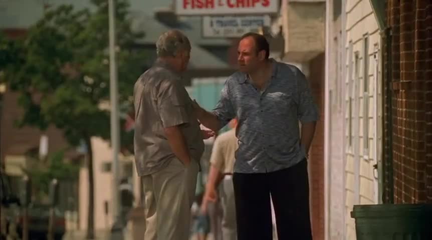 Clip of quote: He's the boss now, Tony.